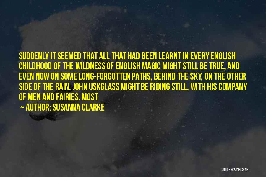 Suddenly Rain Quotes By Susanna Clarke