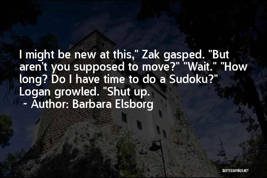 Sudoku Quotes By Barbara Elsborg