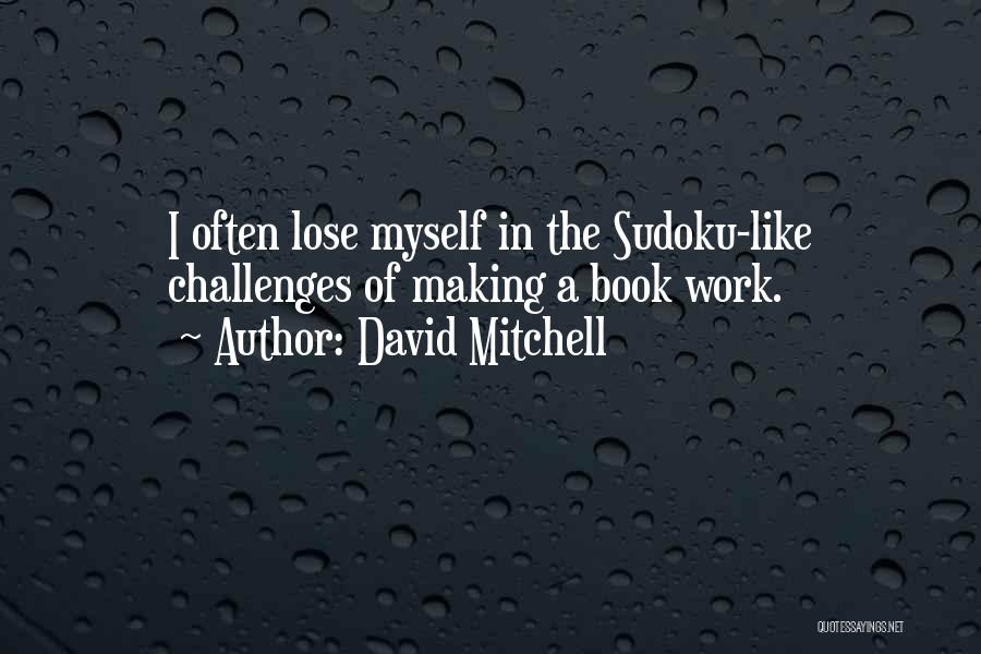 Sudoku Quotes By David Mitchell