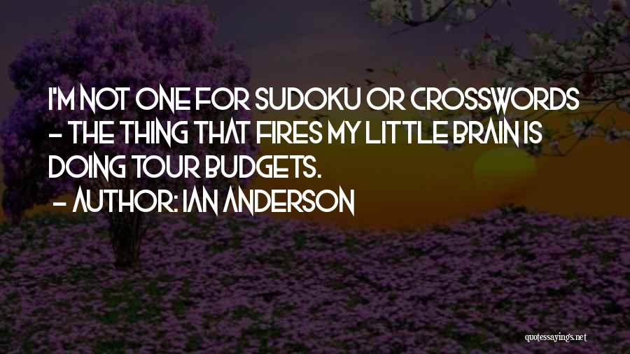 Sudoku Quotes By Ian Anderson