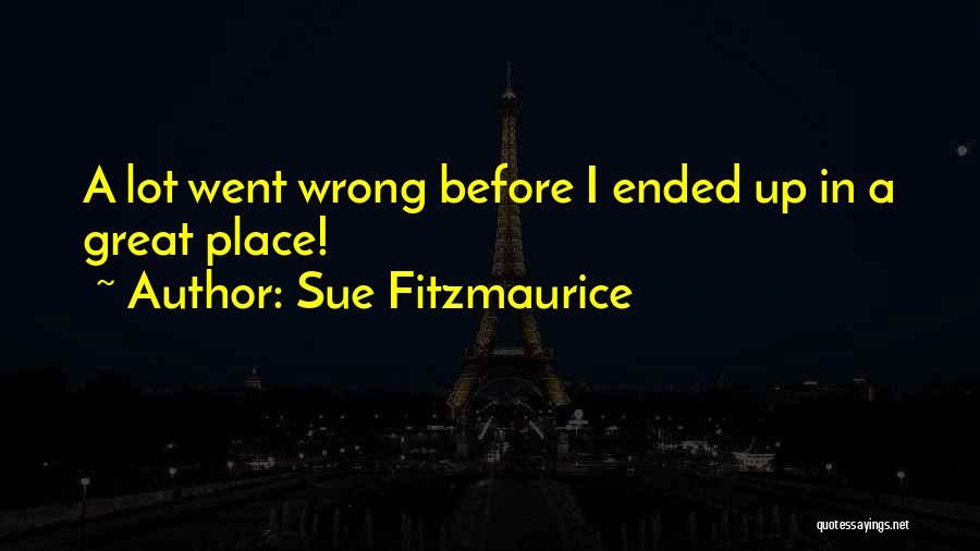 Sue Fitzmaurice Quotes 2262370