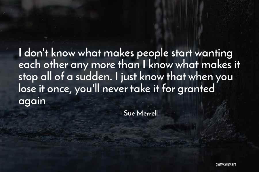 Sue Merrell Quotes 583737