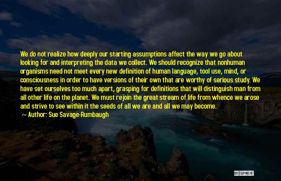 Sue Savage-Rumbaugh Quotes 1780153