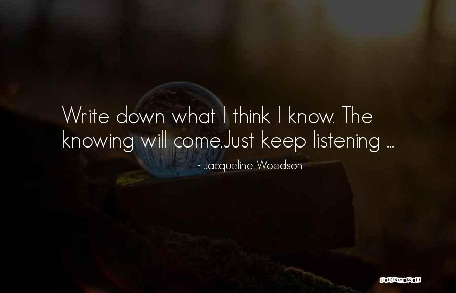 Suelos Volcanicos Quotes By Jacqueline Woodson Suelos Volcanicos Quotes By Jacqueline Woodson