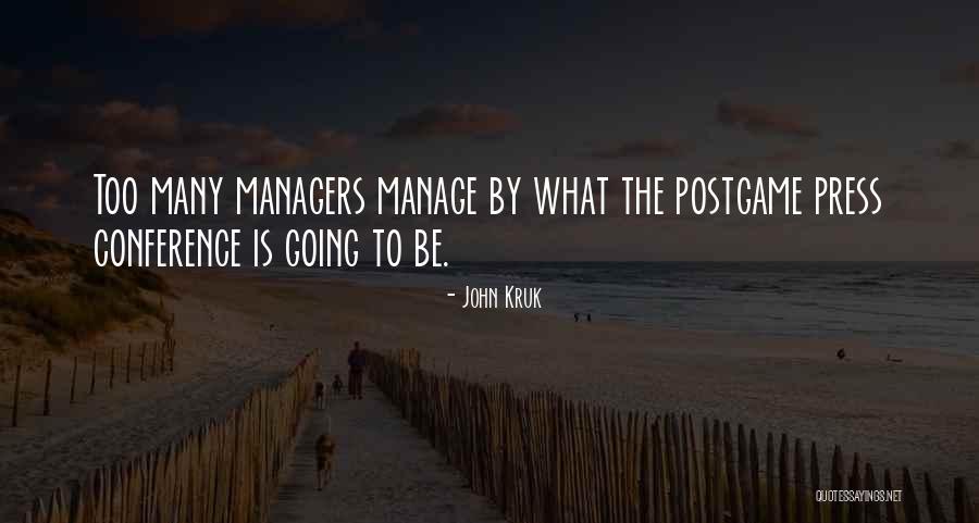 Sueur In English Quotes By John Kruk
