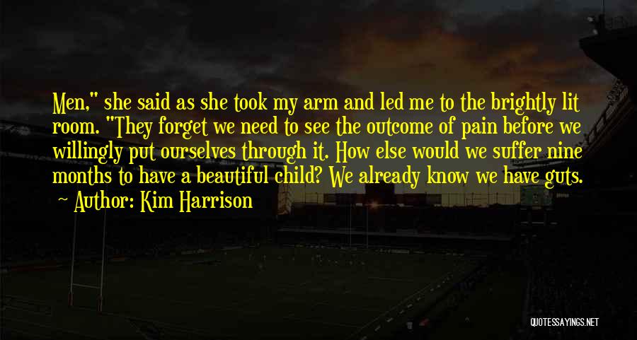 Suffer Pain Quotes By Kim Harrison