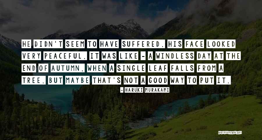 Suffered From Quotes By Haruki Murakami Suffered From Quotes By Haruki Murakami