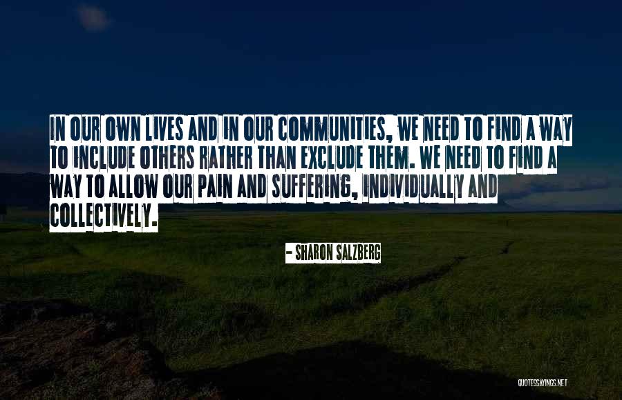 Suffering A Quotes By Sharon Salzberg Suffering A Quotes By Sharon Salzberg