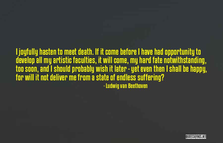 Suffering And Death Quotes By Ludwig Van Beethoven Suffering And Death Quotes By Ludwig Van Beethoven