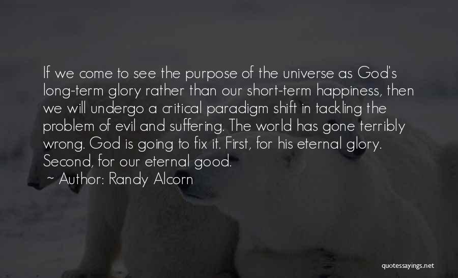 Suffering And Glory Quotes By Randy Alcorn