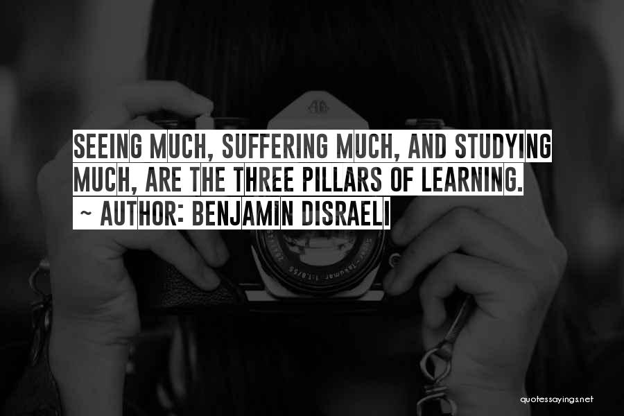 Suffering And Learning Quotes By Benjamin Disraeli