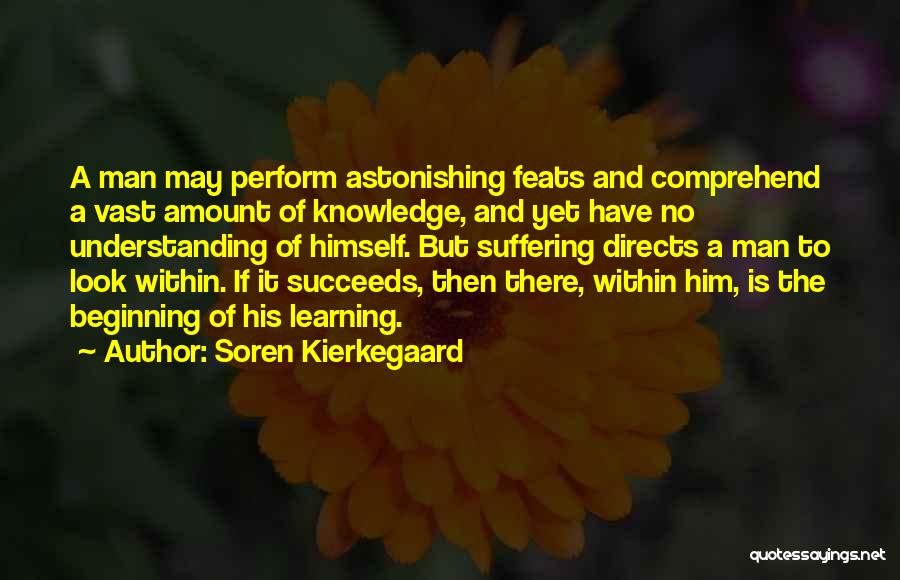 Suffering And Learning Quotes By Soren Kierkegaard