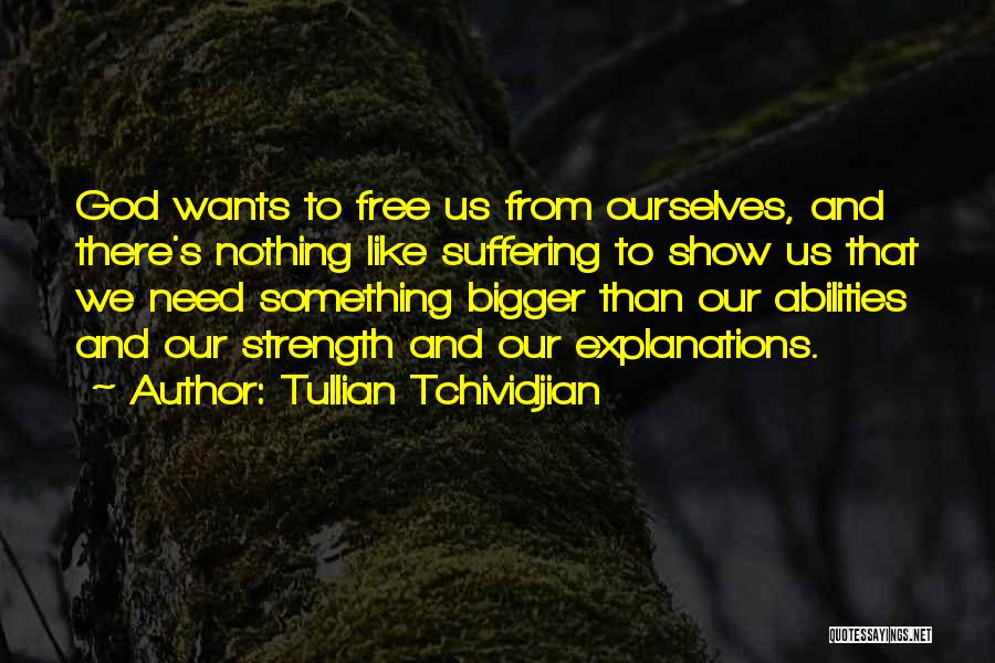 Suffering And Strength Quotes By Tullian Tchividjian