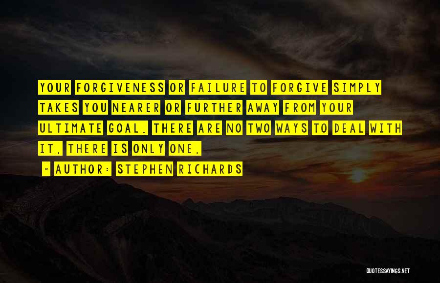 Suffering From The Past Quotes By Stephen Richards