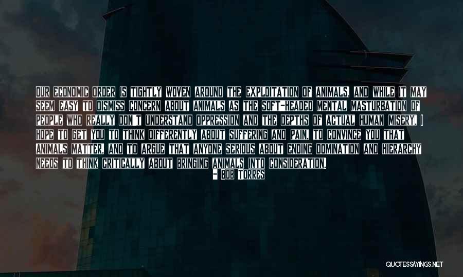 Suffering Hierarchy Quotes By Bob Torres Suffering Hierarchy Quotes By Bob Torres