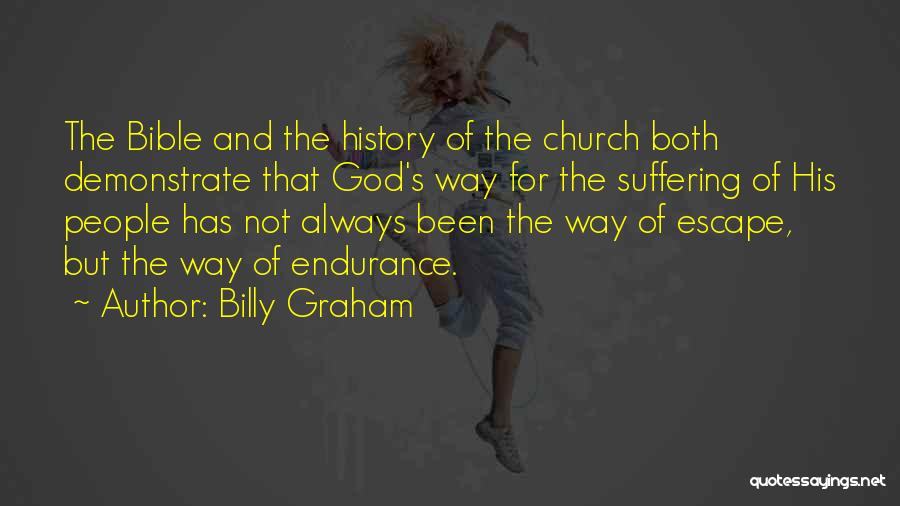 Suffering In The Bible Quotes By Billy Graham