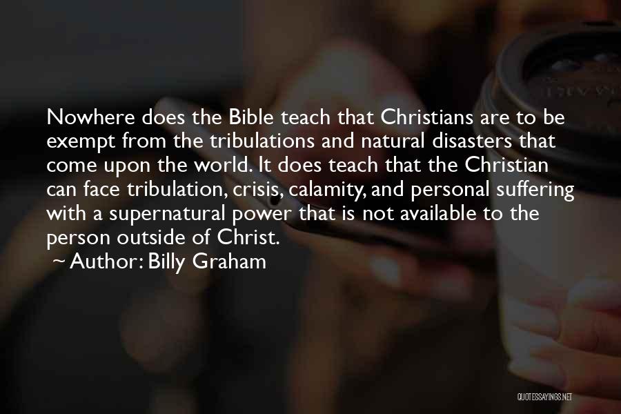 Suffering In The Bible Quotes By Billy Graham