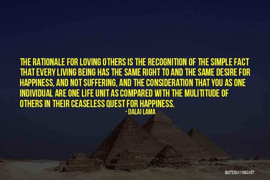Suffering Is Not To Be Compared Quotes By Dalai Lama Suffering Is Not To Be Compared Quotes By Dalai Lama