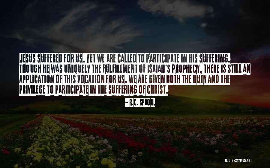 Suffering Of Christ Quotes By R.C. Sproul Suffering Of Christ Quotes By R.C. Sproul