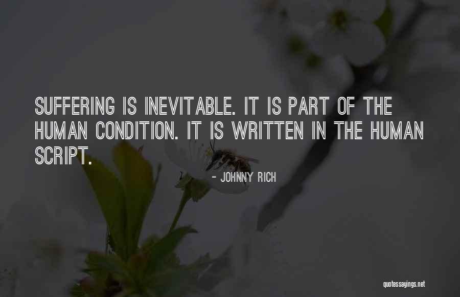 Suffering Quotes By Johnny Rich