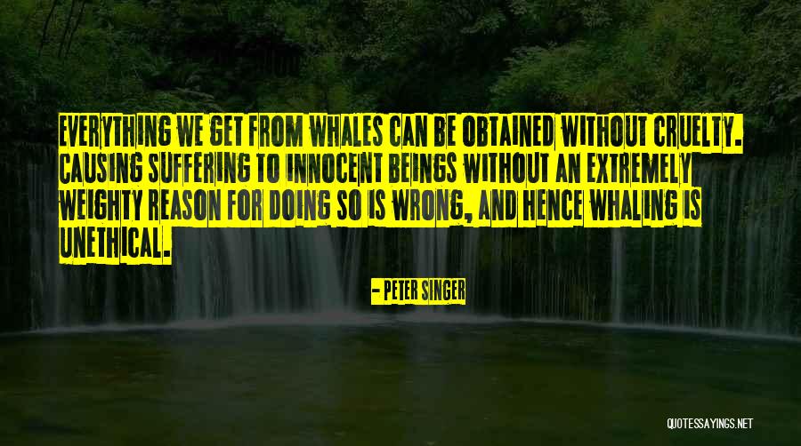 Suffering Quotes By Peter Singer