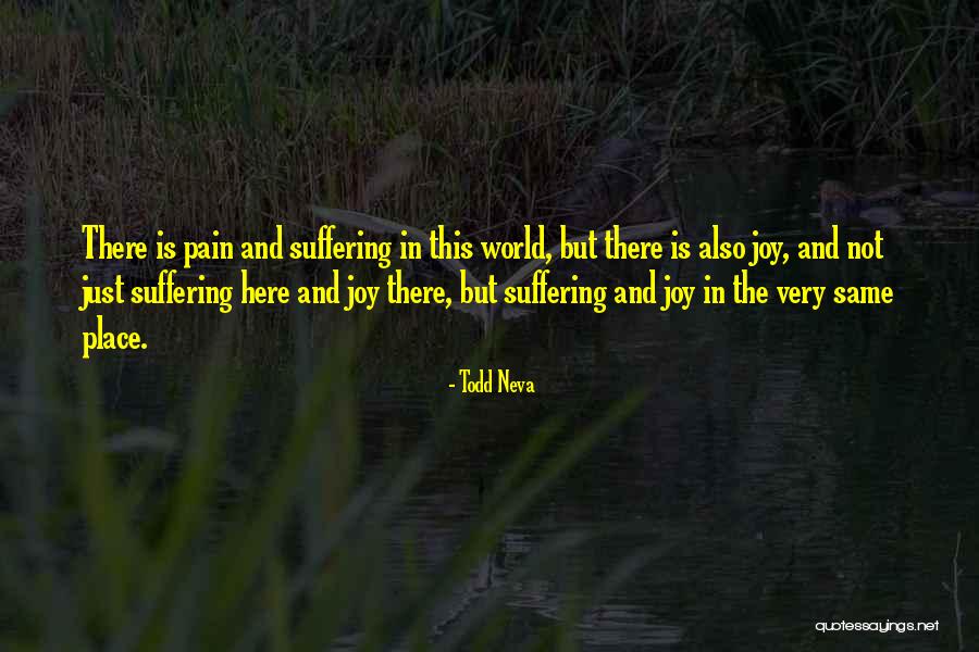 Suffering Quotes By Todd Neva