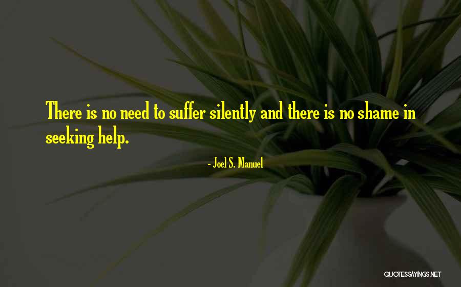 Suffering Silently Quotes By Joel S. Manuel Suffering Silently Quotes By Joel S. Manuel
