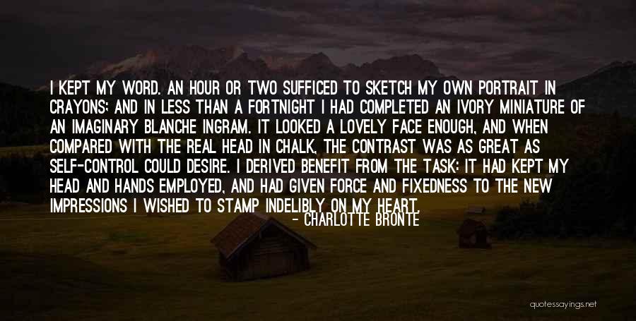 Sufficed Quotes By Charlotte Bronte Sufficed Quotes By Charlotte Bronte