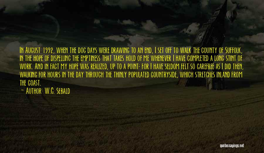 Suffolk Quotes By W.G. Sebald