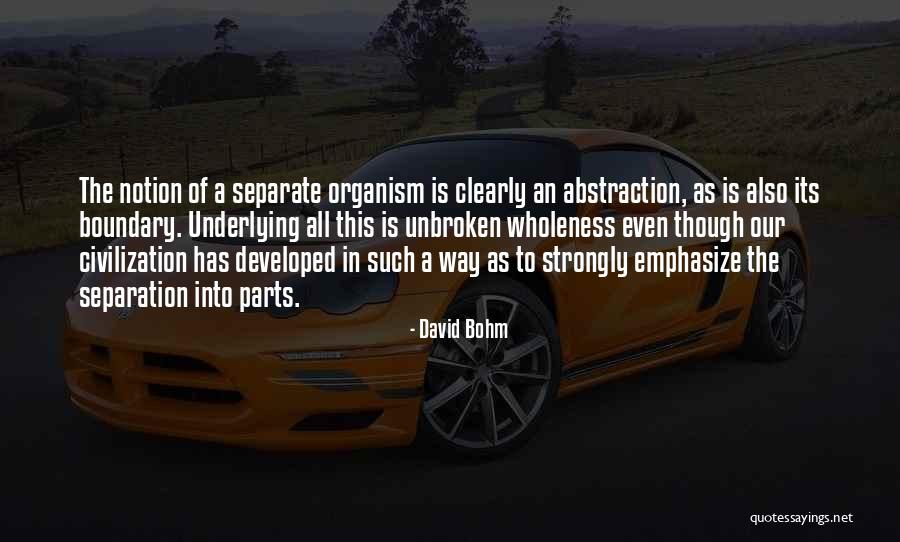 Suffred Quotes By David Bohm Suffred Quotes By David Bohm
