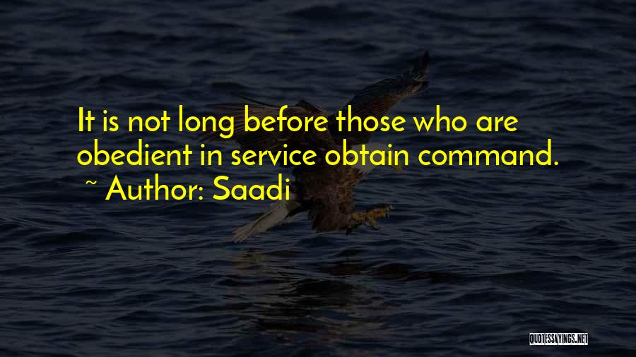 Sufi Mysticism Quotes By Saadi