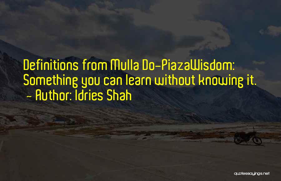 Sufi Quotes By Idries Shah