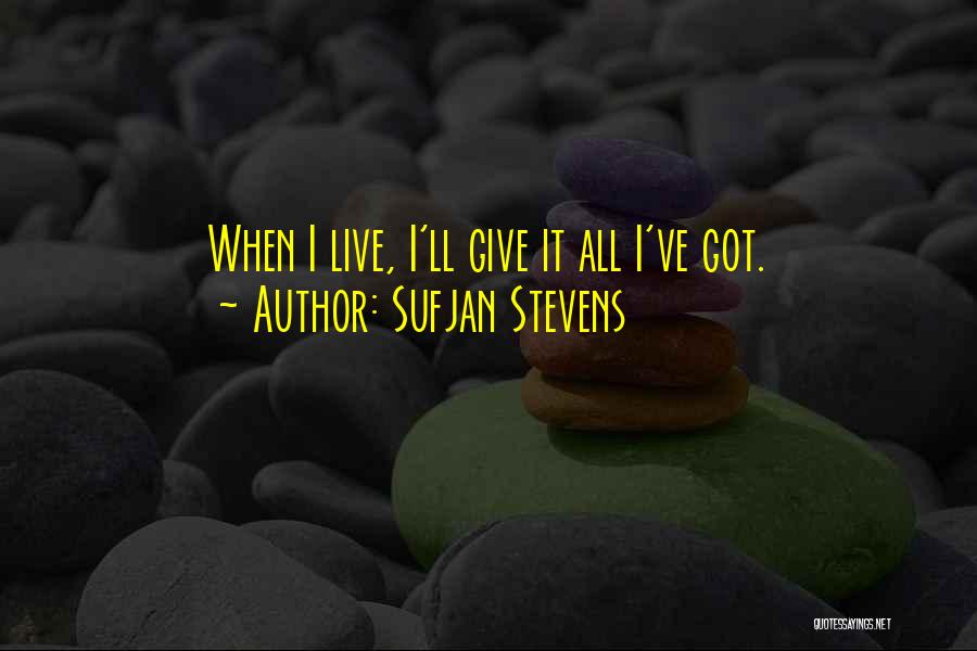 Sufjan Stevens Quotes 641423