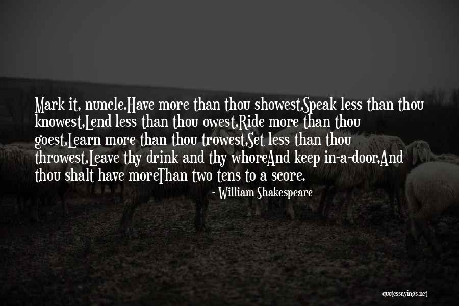 Sufyan Ibn Quotes By William Shakespeare Sufyan Ibn Quotes By William Shakespeare