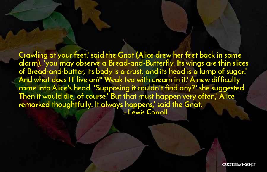 Sugar And Cream Quotes By Lewis Carroll Sugar And Cream Quotes By Lewis Carroll