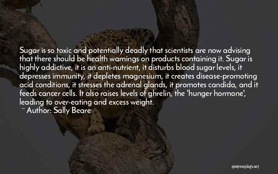 Sugar And Health Quotes By Sally Beare
