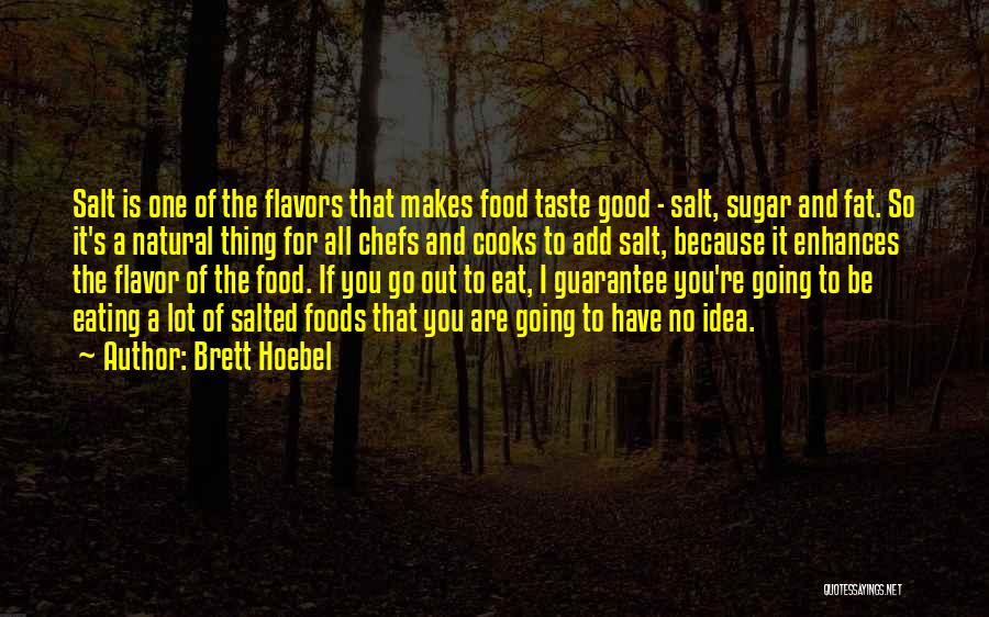 Sugar And Salt Quotes By Brett Hoebel