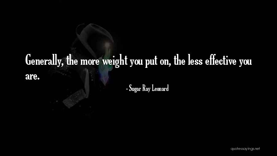 Sugar Ray Leonard Quotes 1167666