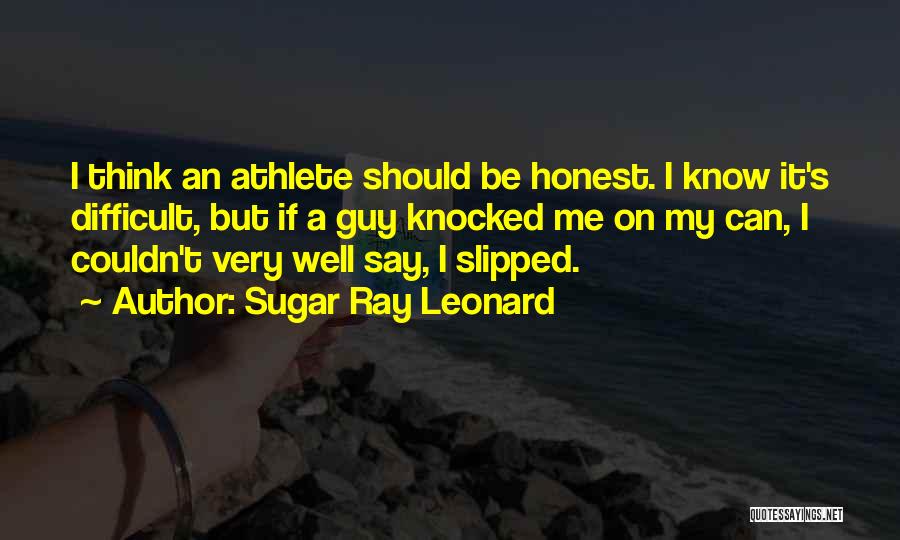 Sugar Ray Leonard Quotes 821107