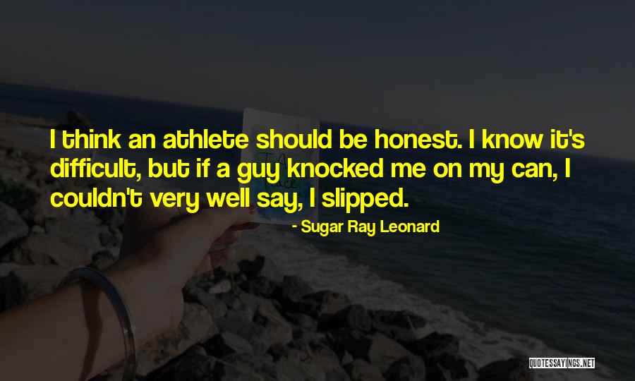 Sugar Ray Leonard Quotes 821107