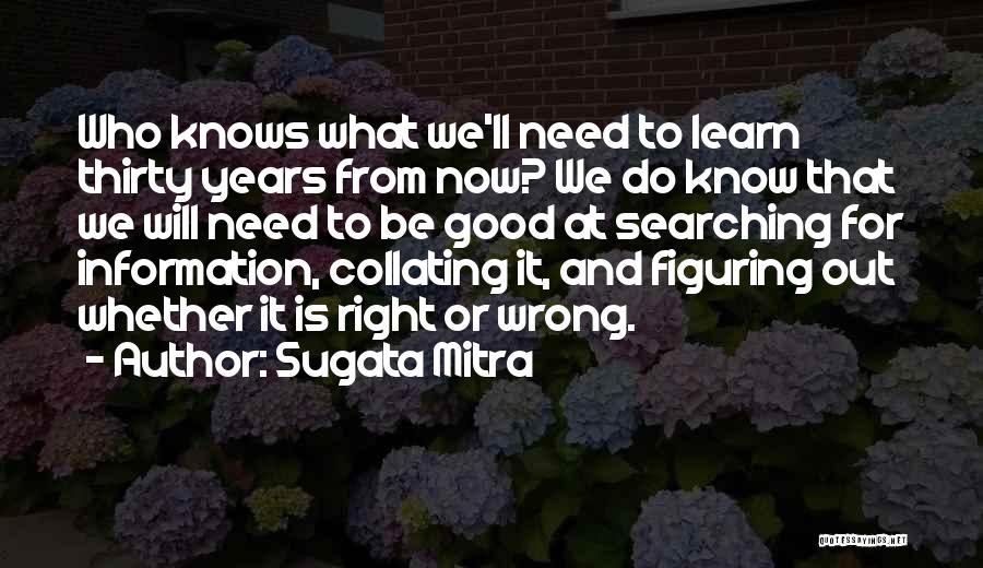 Sugata Mitra Quotes 1419335