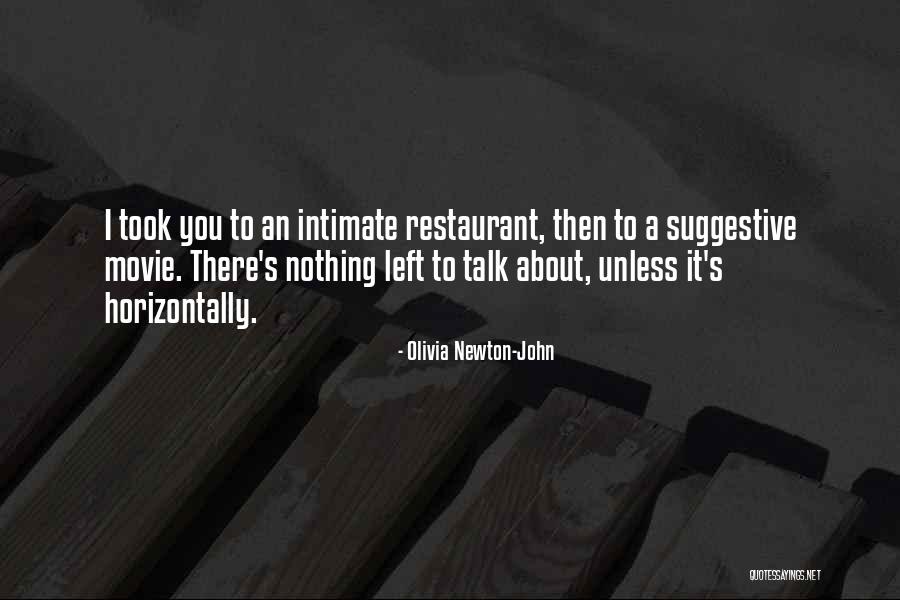 Suggestive Movie Quotes By Olivia Newton-John Suggestive Movie Quotes By Olivia Newton-John