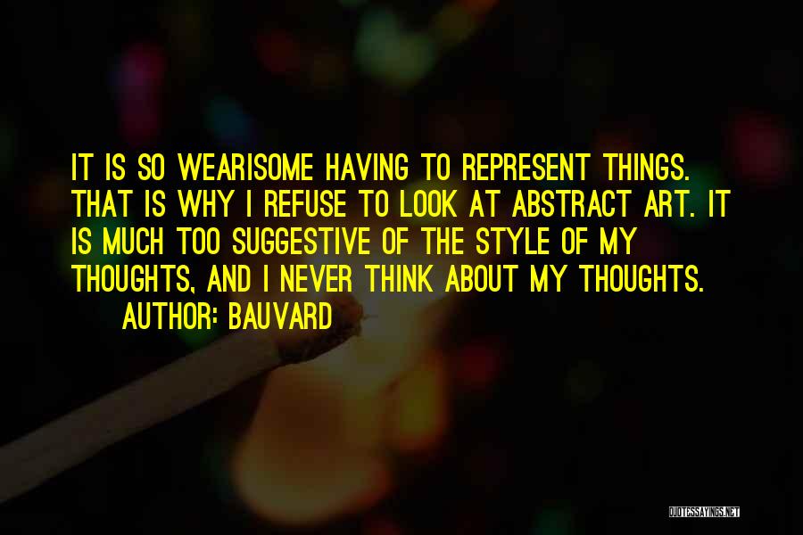 Suggestive Quotes By Bauvard