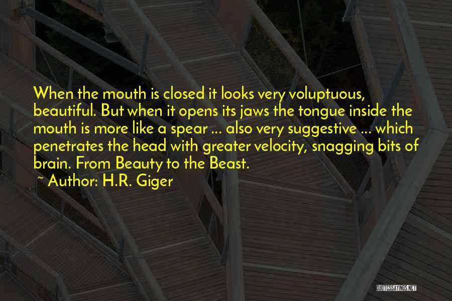 Suggestive Quotes By H.R. Giger