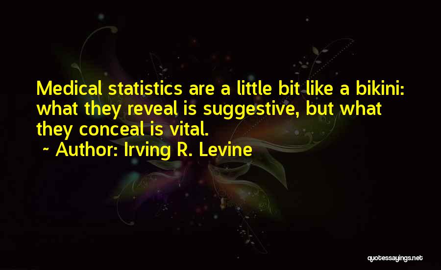 Suggestive Quotes By Irving R. Levine