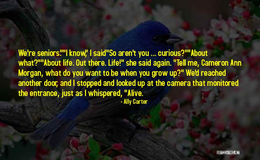 Suhasini Swamy Quotes By Ally Carter Suhasini Swamy Quotes By Ally Carter