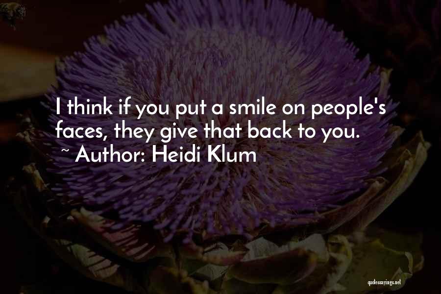 Suhomechapter Quotes By Heidi Klum
