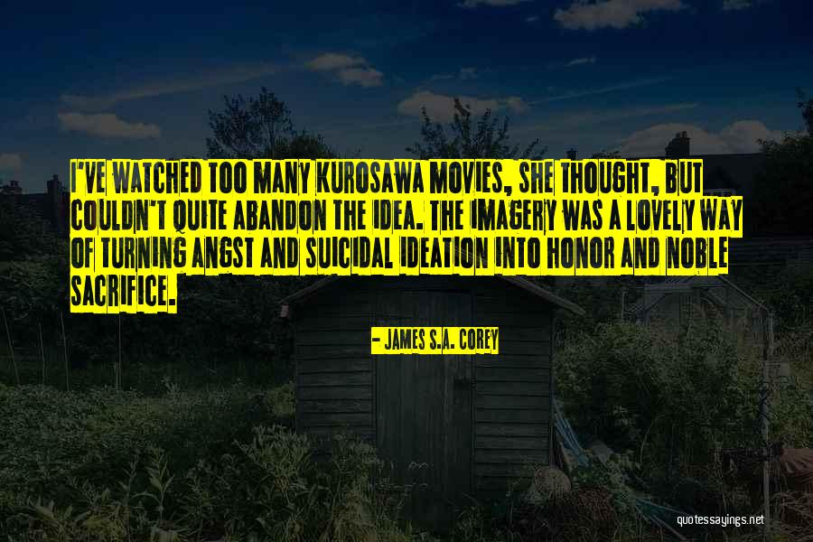 Suicidal Thought Quotes By James S.A. Corey Suicidal Thought Quotes By James S.A. Corey
