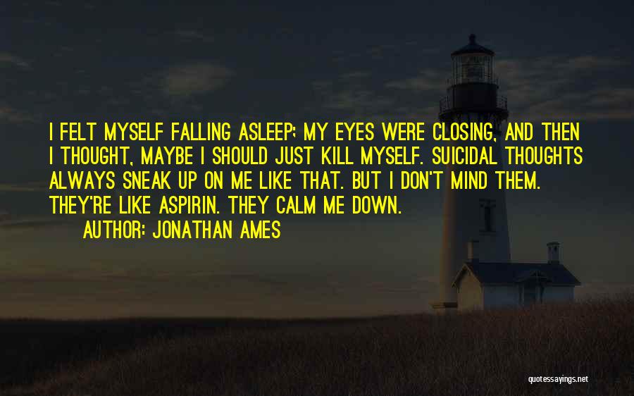 Suicidal Thoughts Quotes By Jonathan Ames