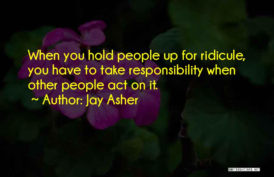 Suicide And Bullying Quotes By Jay Asher